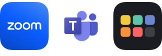 运行 Zoom、Microsoft Teams
或其他应用