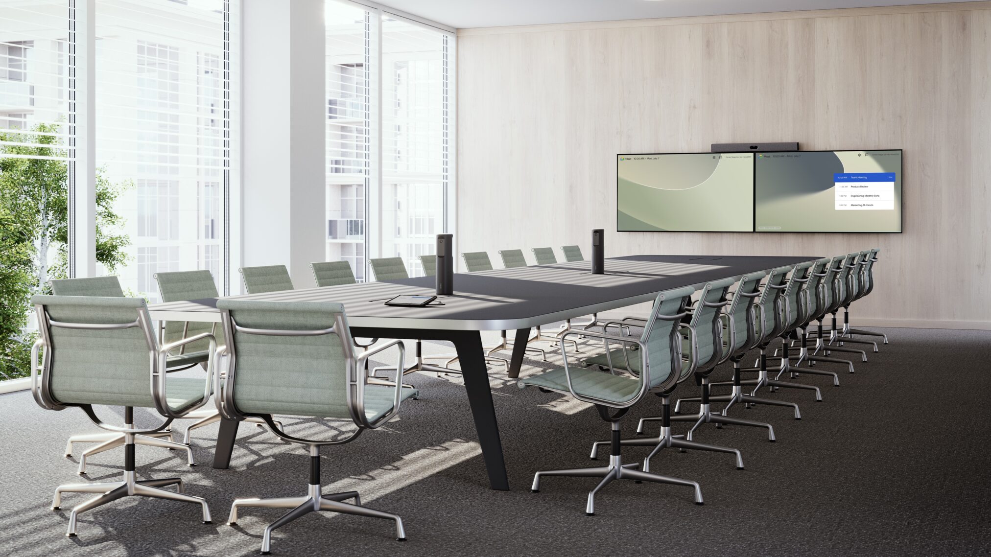 借助多个Neat Center与Android 13，实现更宏大、更出色的会议体验